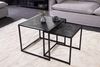 riess-ambiente Beistelltisch SLIM LINE 50cm graphit / schwarz (Set, 2-St), Wohnzimmer · Design · Metall · Industrial Bild 2
