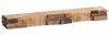 Wandboard massivum Greenland 100cm Wandregal Mango Massivholz braun rustikal Boho-Style Dekoregal Wanddeko Holzbalken Unikat Bild 1