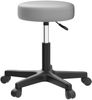 CASARIA® Rollhocker 2er Set Kunstleder Grau Bild 5