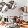 De Buyer Affinity Kasserolle Edelstahl mit Deckel 20 cm Bild 5