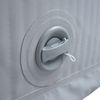 Whirlpool HWC-N97, Ersatz-Pool 5 Personen, In-/Outdoor aufblasbar Dropstitch-Gewebe, rund Ø180cm grau-weiß Bild 5