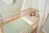 Little Dutch Wiegen-Decke Pure - Sage - 70 x 100 c Bild 3