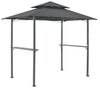 Grillpavillon Parga 250x241x151 cm Dunkelgrau [en. casa] Bild 2