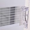 WOLTU Doppelrollo Klemmfix ohne Bohren Weiß B85 x H150 cm, Duo Rollo Zebrarollo Fensterrollo Klemmrollo Seitenzugrollo Easyfix lichtdurchlässig & verdunkelnd Rollos für Fenster und Tür Bild 3