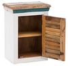 Hängeschrank Perth weiß 46x60x31 cm massivum Holz recycelt bunt rustikal Bad-Hängeschrank Wandschrank Gäste-WC Landhausstil Vintage Bild 4