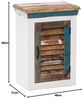 Hängeschrank Perth weiß 46x60x31 cm massivum Holz recycelt bunt rustikal Bad-Hängeschrank Wandschrank Gäste-WC Landhausstil Vintage Bild 3