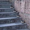LED-Solar-Dekoration "Stonecube", 2 Stück, grau Bild 3