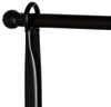 Tisch Deko Stange Klemme Gestell Metall schwarz ausziehbar Tafel 115,5-210 cm Bild 5