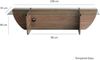 WELL HOME MOBILIARIO & DECORACIÓN TV-Möbel, 158 x 40 x 35 Bild 2