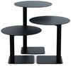 Spinder SUNNY 30 Beistelltisch, moderner Stahl, Schwarz, 40x30x40 cm Bild 4