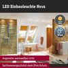 Paulmann No. 93463 Einbauleuchte LED Coin Nova rund 6W Chrom starr Bild 2