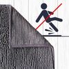 WohnDirect Eck Duschmatte 100 x 100 x 50 cm | Petrol - rutschfest & Waschbar - idealer Duschvorleger für eckige Duschkabinen zum Set kombinierbar - Badematten & Badteppiche Bild 3