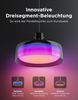 Govee Pendelleuchte, Smart RGBIC und Weißlicht-Hängelampe Esstisch, Drei Lichtringe Segmentierungskontrolle Pendant Light, Dimmable Esszimmerlampe Funktioniert mit Matter für Küche Esstisch Bild 2