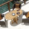 Destiny BALCONY Tisch 120 x 60 x 75 cm oval, Teak Bild 2