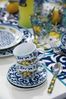 Excelsa Amalfi Espressotasse mit Unterteller, Porzellan, 6 Stück Bild 5