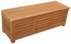 DEGAMO Kissenbox MONZA (1 St), 128x42x43,5cm, Eukalyptus Holz, mit Sitzpolster grau Bild 4