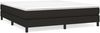 vidaXL Polsterbett, Stoff schwarz, 160x200 cm Bild 2