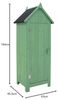 HTI-Living Garten-Geräteschrank Geräteschrank Wilbur Grün, BxT: 53x45.5 cm, (Stück, 1 St, 1 Geräteschrank), Bitumendach Outdoor Bild 3