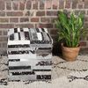 Patchwork Fell Hocker Rinara Bild 4