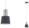Paulmann No. 79691 Pendelleuchte Neordic Haldar Dunkelgrau, Chrom matt E14 Bild 3