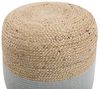 Pouf hellgrau ⌀ 40 cm DALAMA Bild 4