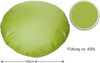 sunnypillow Sitzsack mit Styropor Füllung Outdoor & Indoor für Kinder und Erwachsene Bild 3