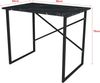 Schreibtisch Tjeldsund 75x90x60 cm Marmor, schwarz [en. casa] Bild 2