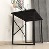 Schreibtisch Tjeldsund 75x90x60 cm Marmor, schwarz [en. casa] Bild 5