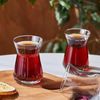 Karaca Teeservice Karaca İrem Teeglas-Set 6-teilig Türkische Teegläser, Transparent Bild 2
