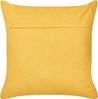 Kissen 2er Set Geometrisches Muster LEEA Baumwolle 45 x 45 cm Gelb Bild 5