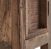 Rustikaler Bad-Unterschrank Sumatra aus recyceltem Holz 35x90x30 cm mit Schubkasten und Fächern für Badezimmer oder Gäste-WC Bild 5