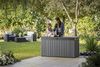 Keter Garten-Aufbewahrungsbox Darwin 570 L Grau Bild 5