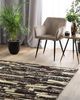 Teppich Kuhfell braun-gold 160x230 cm Patchwork ARTVIN Bild 2