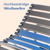 Gerialife® Verstärktes Doppelbett mit orthopädischer viskoelastischer Matratze 20 cm (180x190, Kabelsteuerung) Bild 5