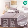 Blumtal Kissenbezüge Premium Mako Satin Kissenbezug, superweich aus 100% Baumwolle, (1 Stück), OEKO-TEX zertifiziert – Glanzoptik & farblich passender Reißverschluss Bild 3