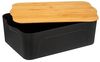 5five Kunststoffbox mit Bambusdeckel 13 5 L schwarz Bild 3
