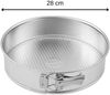 ZENKER Springform 28 cm / Serie Silver / Backform / Kuchenform Bild 3