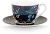PiP Studio Tasse Berry Blues Kaffeetasse m.U. blau 280ml Set2, Porzellan Bild 2