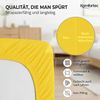 Komfortec Spannbettlaken Jersey Spannbettuch, 90x200, 140x200, 160x200, 180x200 oder 200x200 cm, 100% Baumwolle (135 g/m), Gummizug: Rundum, (1 Stück), OEKO-TEX® Standard 100 Zertifisiert, für Matratzen bis 25 cm Höhe Bild 5