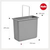 HAILO 1009319 Inneneimer 12 Liter in hellgrau für Allegro, Cargo und XXL / Ersatzeimer Bild 3