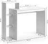 Schreibtisch Leo Weiß 110 x 40 cm Vicco Bild 3