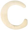Holz-Buchstaben, 4 cm, C Bild 1