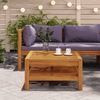 vidaXL Couchtisch 65x65x35 cm Massivholz Akazie 316292 Bild 2