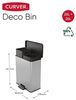 Curver Mülleimer Curver Deco bin slim 254619 Mülleimer 52 l (B x H x T) 486 x 615 x 28 Bild 4