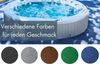 andiamo Kunstrasenteppich Field mit Noppen - Kunstrasen Outdoor zur Verwendung als Balkon Bodenbelag oder Outdoor Teppich - witterungsbeständig und zuschneidbar 400x500 cm Blau Bild 5