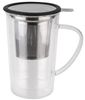 GEFU MIRA Einzelbild 0 235 l Tasse Tee Schwarz Transparent Glas Silikon Edelstahl Bild 5