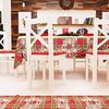 PETTI Artigiani Italiani - Tischdecke für Weihnachten, schmutzabweisend, rechteckig, für Weihnachten, Küche, Design Rentier, Beige X6 Sitzer (140x180 cm), 100% Made in Italy Bild 4