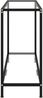vidaXL Konsolentisch Transparent 100 x 35 x 75 cm Hartglas [322835] Bild 4