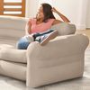 Intex 'Aufblasbares Ecksofa/Couch 257 x 203 x 76 cm', 2-in-1-Ventil, beige Bild 4
