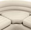Intex 'Aufblasbares Ecksofa/Couch 257 x 203 x 76 cm', 2-in-1-Ventil, beige Bild 5